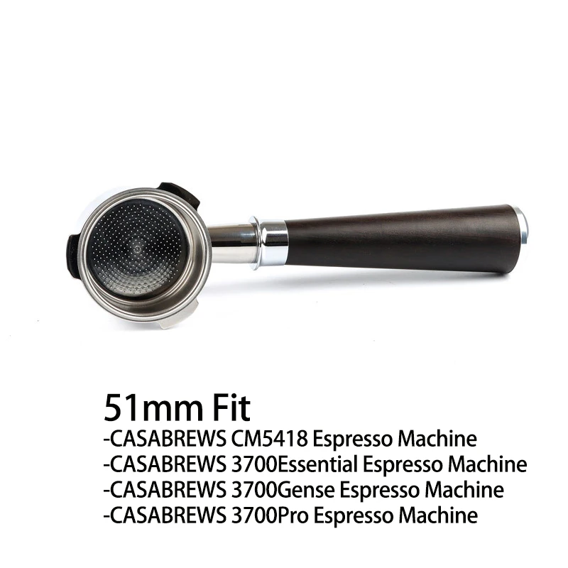 Porte-filtre Sans Fond 54 Mm Pour Breville Espresso 20 Avec 3
