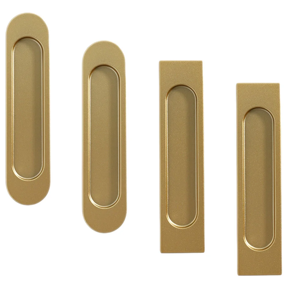 

4pcs Door Pull Handles Self Stick Drawer Pulls Cabinet Handle Stick On Window Handles