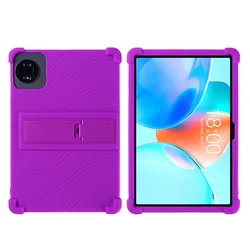 Universal Soft Silicone Protective Stand Case for 11 - inch Tablets - Kid - Friendly Design (PURPLE)