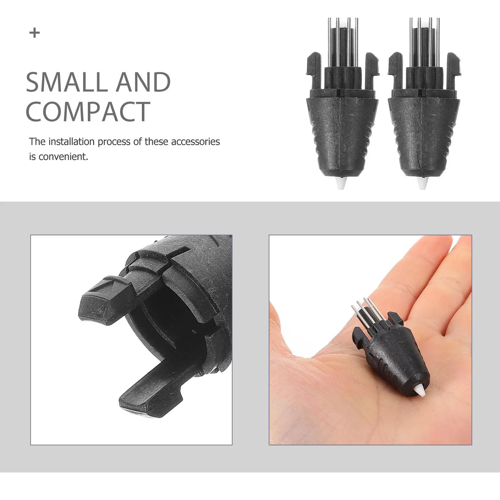 2 Pcs 3d Printing Pen Heads 3d Printing Pen Accessories Compatible Parts Precision Printer Nozzle