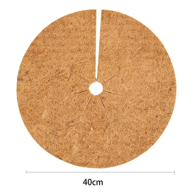 5Db Coco Coir Növényi Burkolat Talajtakaró Szőnyeg Gyomirtó Szövet Virágcserépek Gyűrűk Kókuszfarák Védő Ültetvény Ültető Gyökérvédelem - Image 6