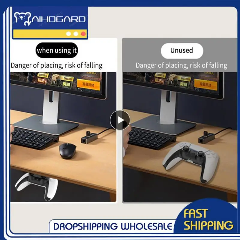 Controller Di Gioco Ps5 Supporto Per Rack Sospeso Supporto Per Gancio Per Gamepad Portatile Rack Di Stoccaggio In Abs Per Accessori Di Gioco Ps5 X-Box