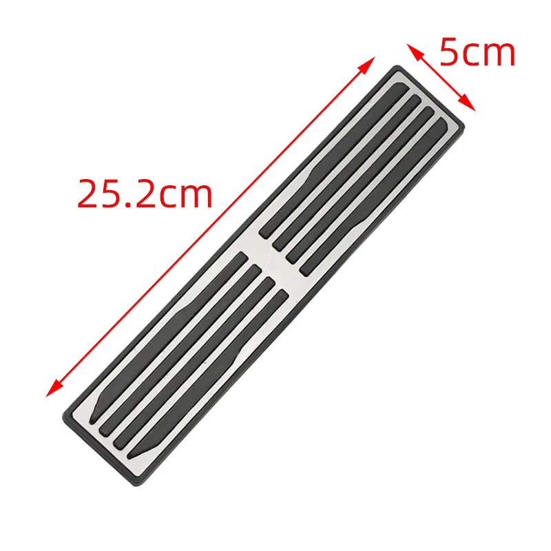 Pedal Cover Car Rest Pedal Cover For Jaguar XFL FTYPE XJ XF XE F-PACE For Land Rover Discovery Range Rover Evoque