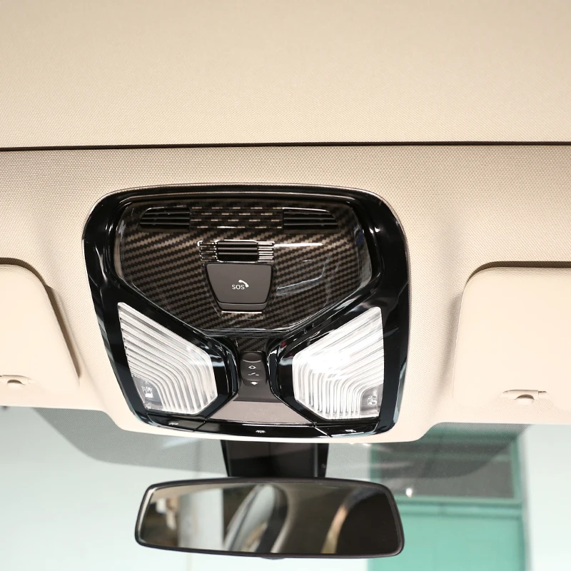 BMW 5 시리즈 G30 2018-2022 용, 스티어링 휠, 대시 보드, 콘솔 기어 시프터, 패널 스티커, 자동차 인테리어 탄소 섬유 트림 커버