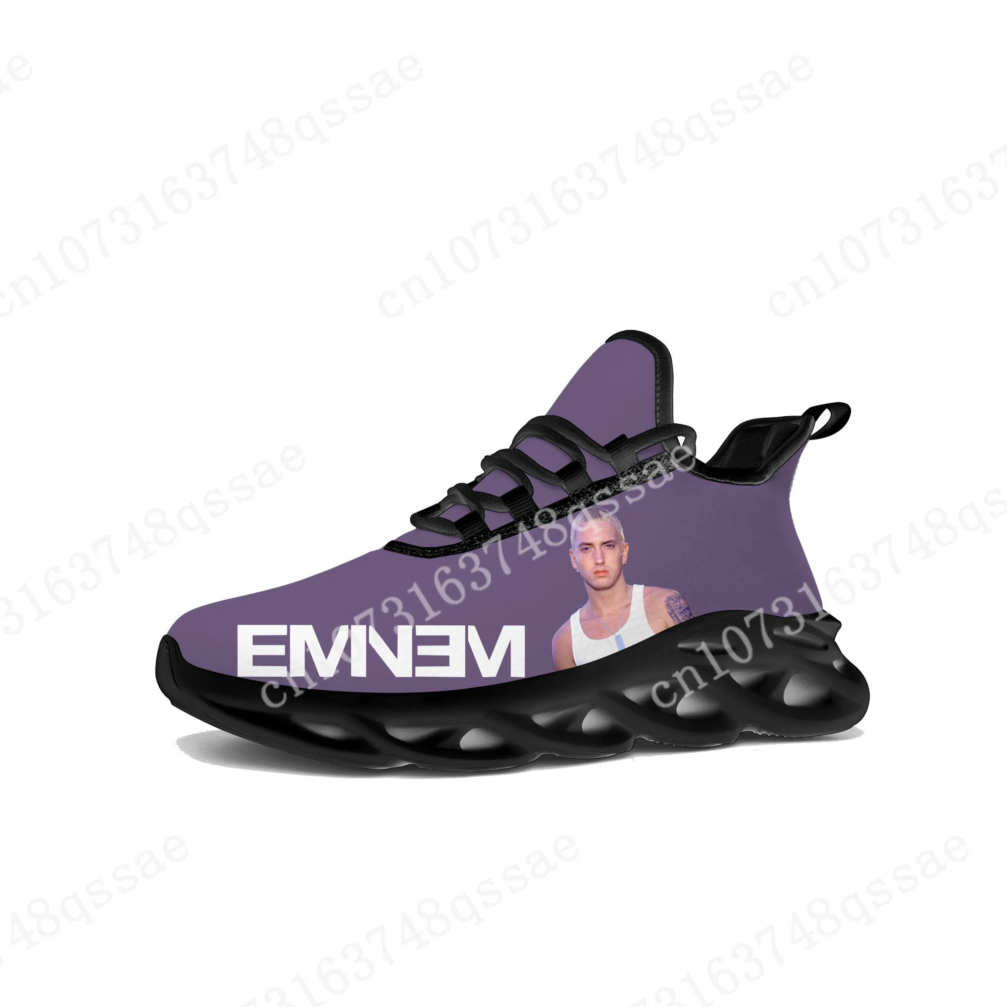 

Кроссовки Eminem мужские/женские спортивные, сетчатые, на шнуровке, в стиле хип-хоп/рэп, обувь для бега