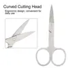 Professional Stainless Steel Eyelash & Eyebrow Scissors - Precision Makeup Tool for Beauty and Beard Grooming 3