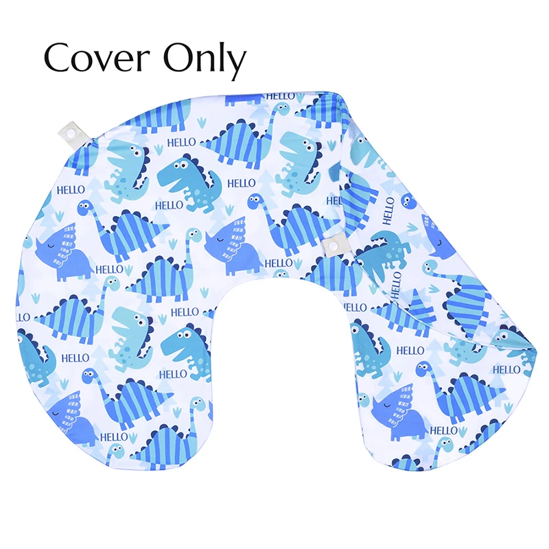 Baby Nursing Pillow Cover Breastfeeding Pillow Sleeve Detachable with Chain Clip Baby Shower Gift