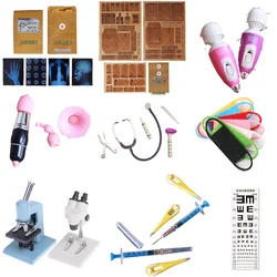 Miniature Medical Appliance Handset Model Doctor Simulation Medical Device Model Miniature Decorative Dollhouse Accessories
