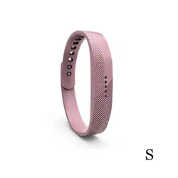 Silicone Wristband Strap for Fitbit Flex 2 - Durable Replacement Band for Smart Bracelet (Light purple S)