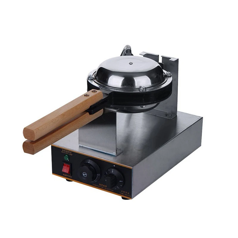 Macchina Per Waffle 110V/220V Macchina Per Waffle A Bolle D'Uovo Macchina Per Waffle Macchina Per Girarrosto In Acciaio Inossidabile