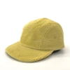 Corduroy 5 Panel Cap for Men Women Soft Cotton Unstructured Baseball Caps Plasticity Brim Snapback Comfortable Hat Outdoor 1