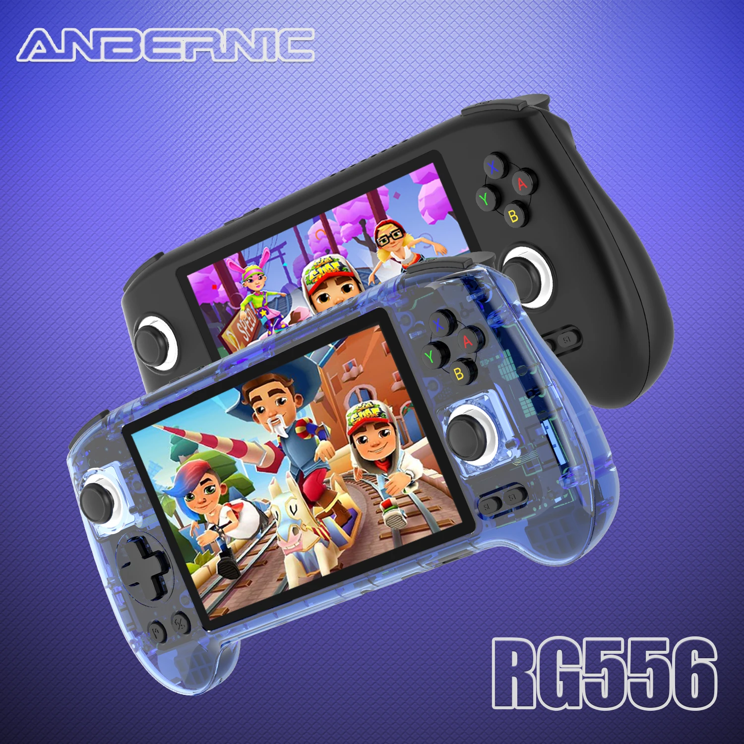 ANBERNIC RG556 Handheld Game Console 5 48 inch AMOLED Screen Android 13 