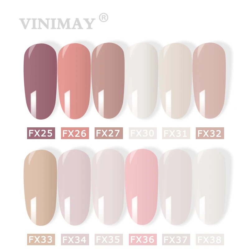 VINIMAY French Nail Art Gel Nail Polish UV Soak Off Gelpolish Gel Polish Color Primer Manicure Nails Gel Lacque Salon 15ml 3