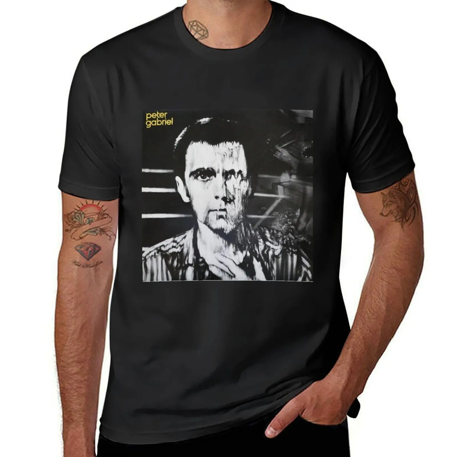 Peter Gabriel T-Shirt plain oversized Men's t shirts