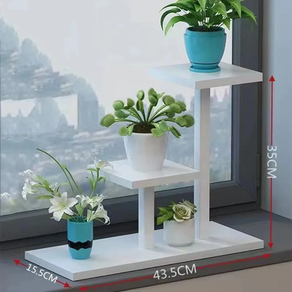Plant Stand Multiple Flower Pot Holder Shelves Indoor Home Planter Rack Metal Plant Support Display for Garden Decoration