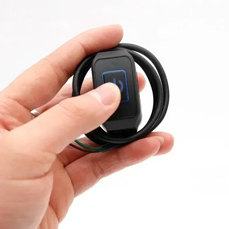 Motorcycle Handlebar Switch with LED Light for Motorbike Switches Connector Waterproof Handlebar Switch Motor Bike Accessories