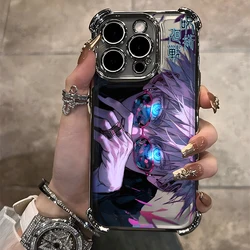 Jujutsu Kaisen Gojo Satoru Shockproof Anti - Fall Armor Plating Case - iPhone 7 Plus 8 Plus (DDW - 247DU241111301)