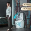 Smart Bidet Toilet,1.28 GPF Dual Flush, Auto Open & Close, Auto Flush, Foot Sensor, 1000 Gram MaP Flushing Score, Heated Seat 4