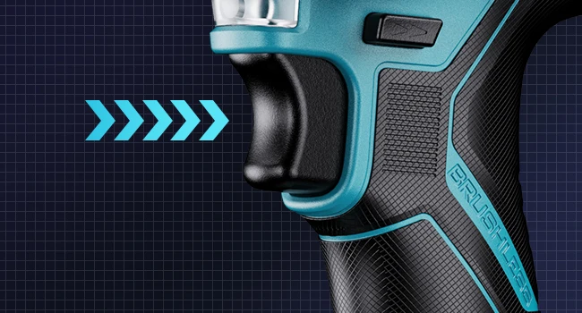 Uaoaii 1000Nm(738ft-lbs) Cordless Impact Wrench