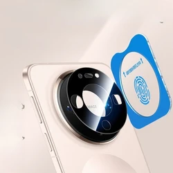Premium Full Glue 3D Camera Lens Protector with Tempered Glass Cover and Easy Installation (For Mate 80)