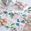 PET Tape Washi Masking Tapes Flowers Scenery Rose Journal Planner Japanese Decor Adhesive DIY Craft Stickers Diary Scrapbooking 3