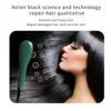 IONS Electric Hair Straightener Brushes Anti-scald Straight Comb Curling Dual-use Max 220℃ Anion Function Irons PTC Fast Heating 6