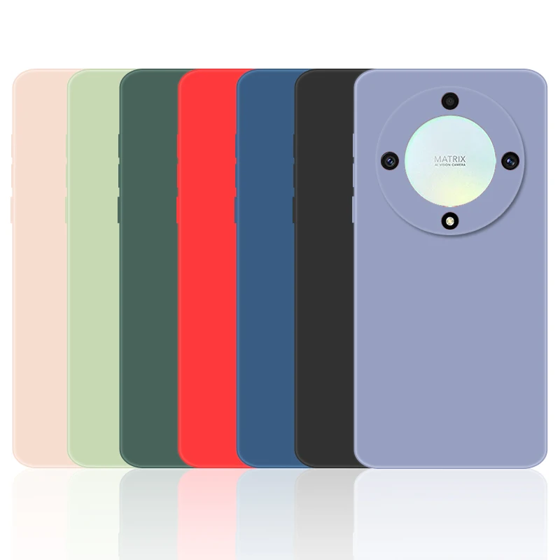 Soft Liquid Silicone Protective Phone Case - Bumper Cover