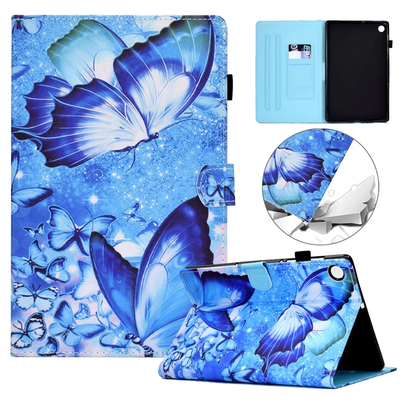 Cover For Lenovo M10 Fhd Plus Tb-X606F Tb-X606X Tablet,Elastic Band Tpu Flip Stand Case For Lenovo Tab M10 Plus X606X 10.3 Inch