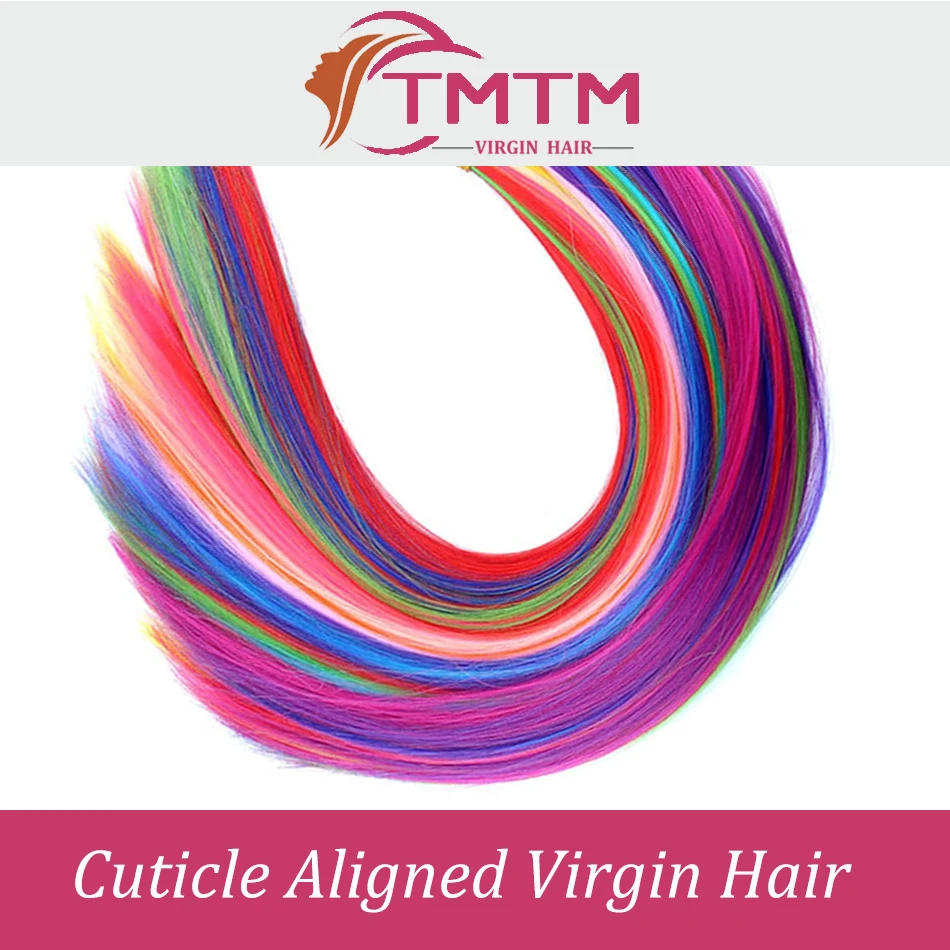 Pink Nano Bead Ring Human Hair Extension Pre Bonded Nanos Tip European Remy Hairpiece Micro Beads Loop Hair 20/50/100 Pcs