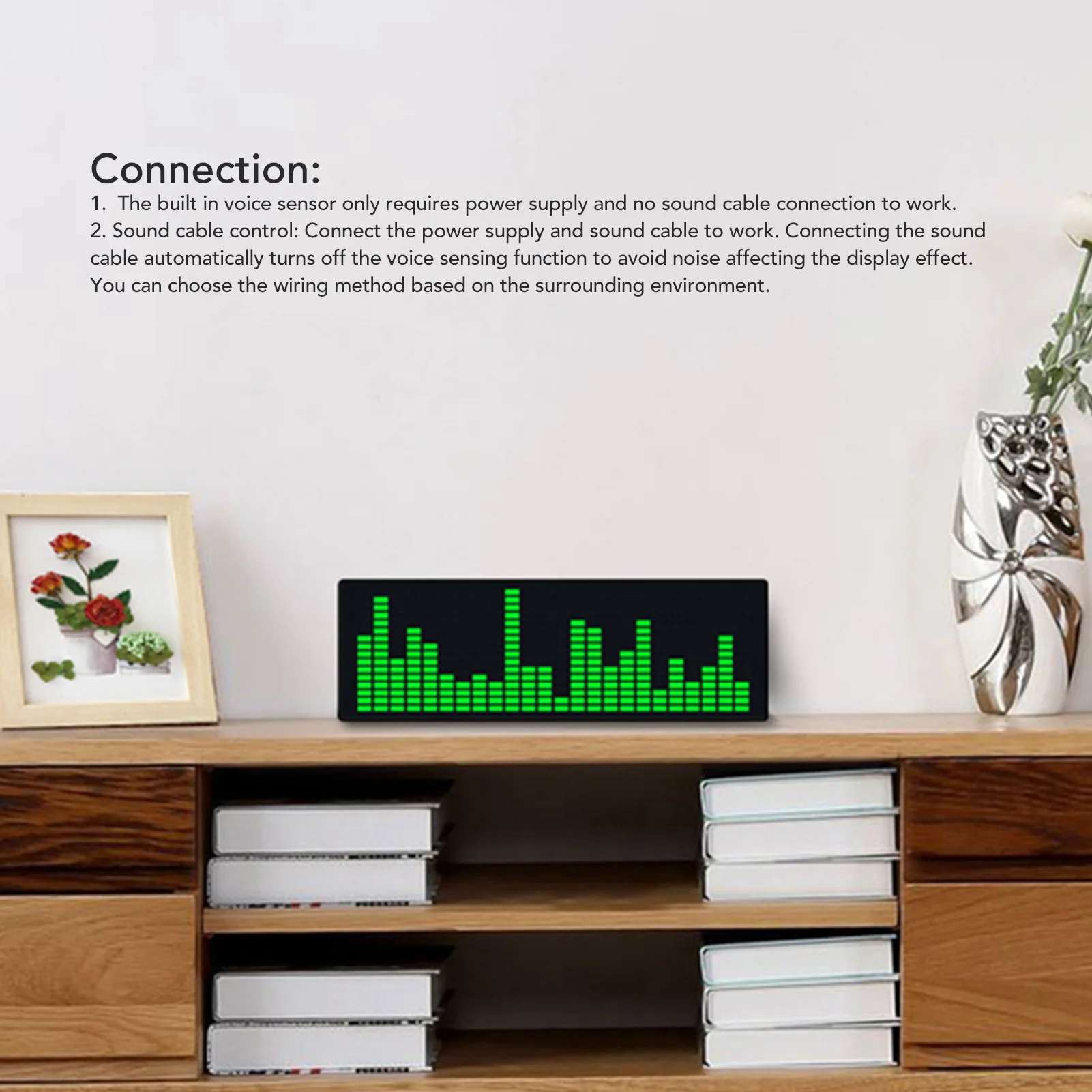 【Value Bundle】 Music Spectrum Display Cable Control 5V Accurate Long ...