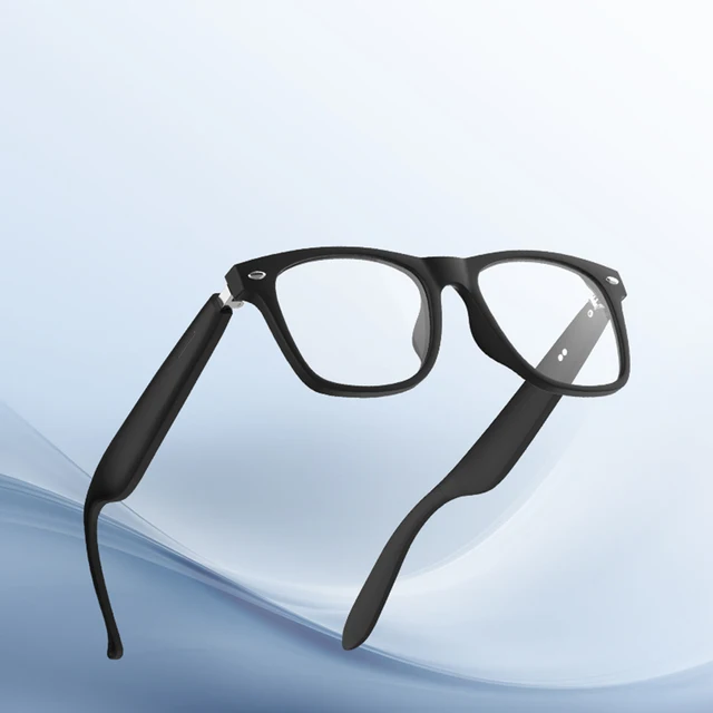 AI Intelligent Translation Glasses Music Headphones Glasses Bluetooth-Compatible Support Above 130 Languages for Outdoor Travel