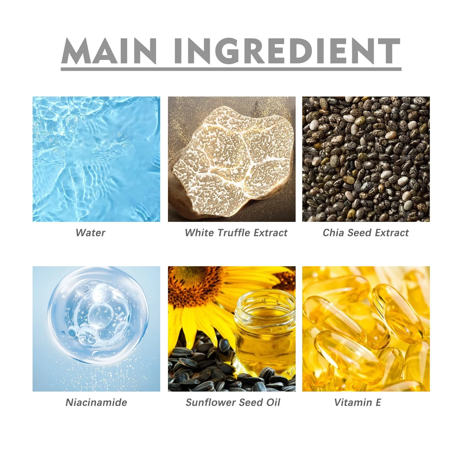 Facial Serum White Truffle Hydrating Spray Shrink Pores Moisturizing Essence Skin Repairing Brightening Skin Care Product 100ml 6