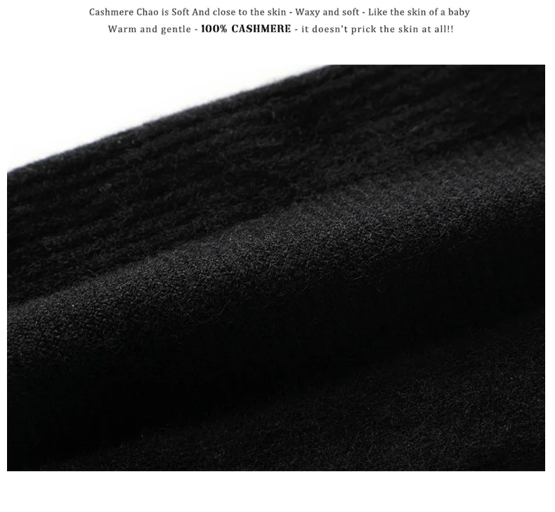 35 cm verlängerte Knieschützer aus 100 % Kaschmir, Herbst-Winter, verdickte Damen-Knieschützer, alte kalte Bein-Gelenkwärmer für Herren – Detail 25
