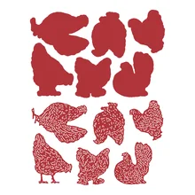 

2022 New Chick Dies Scrapbooking Metal Cutting Dies Craft Embossing Make Paper Greeting Card Making Template DIY Handmade