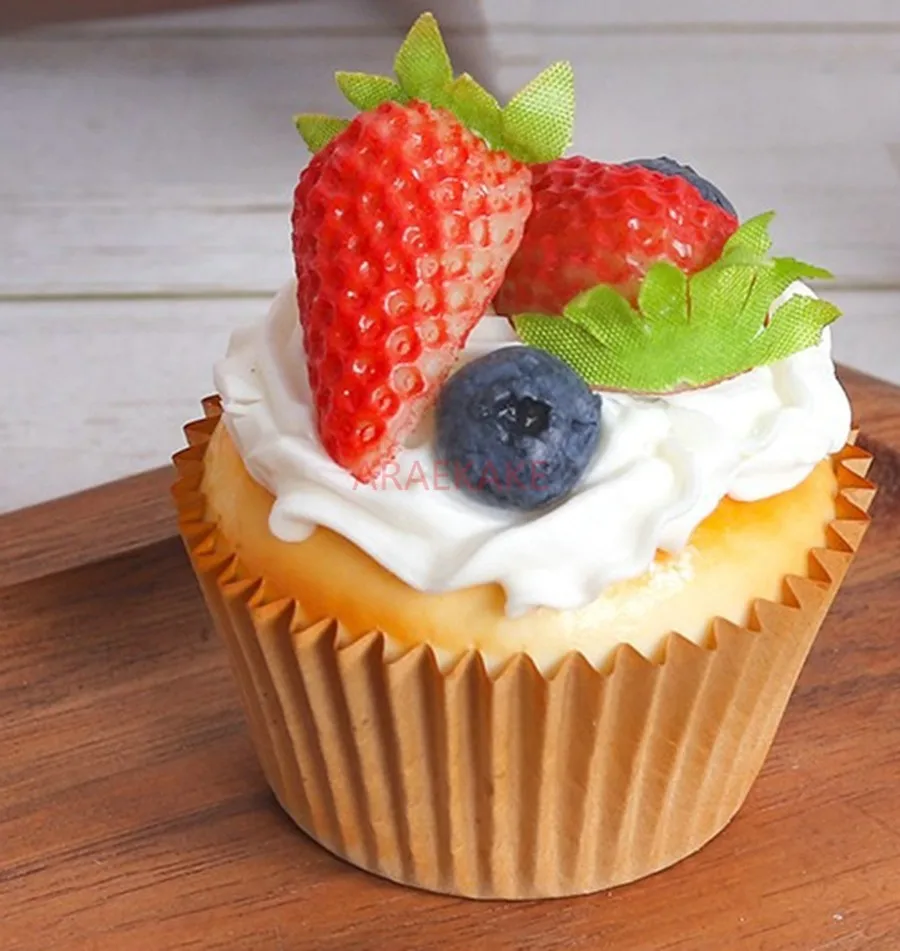 1pcs Paper cupcake model simulation cake dessert decoration model baking shop window display shooting props