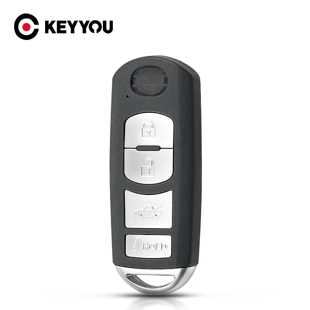 

KEYYOU 2 3 4 Buttons Smart Remote Key Shell Case Fob For Mazda X-5 Summit Axela Atenza M3 M6 M2 CX-7 CX-9 New Arrivel