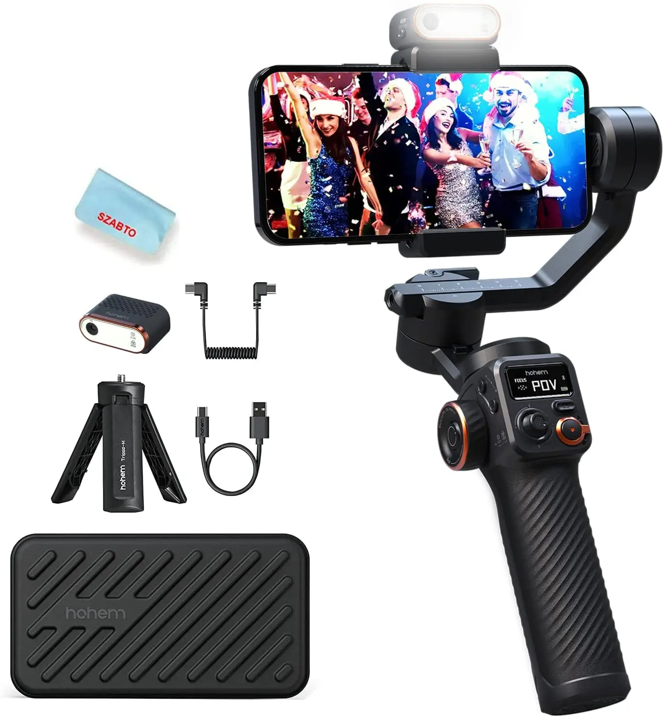 Estabilizador para movil, hohem iSteady Mobile Plus Gimbal