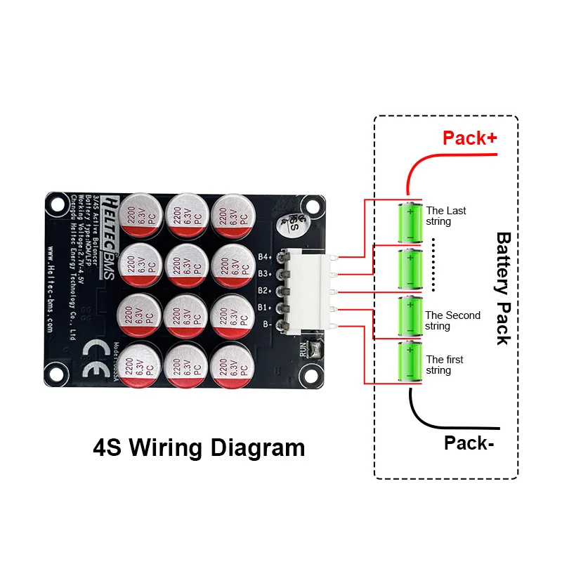 5A battery cell balance module 4s 3S 5S 6S 7S 8S 12S 13S 16S 20S 21S for Ternary