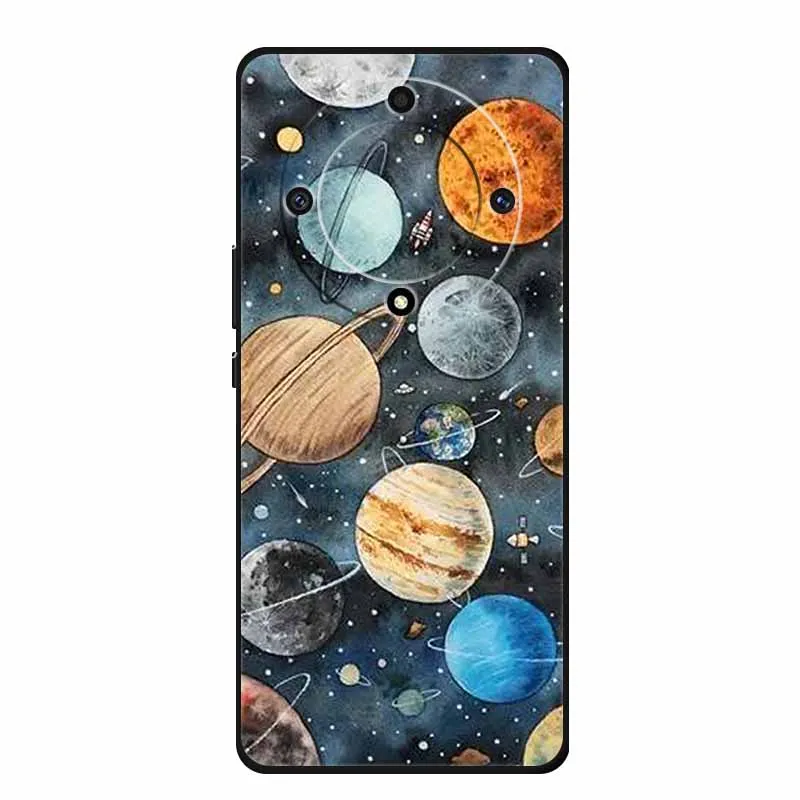 Cat Design Soft TPU Silicone Phone Case