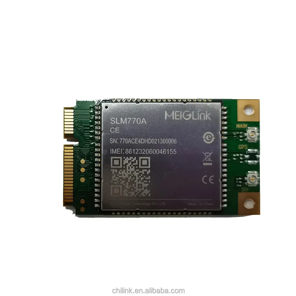 ZLWL SLM770A M2M IoT 4G Lte Cellular Cat 4 GSM Module Support Mini PCIe & LCC Compatible with Frequency Band in Europe Chipset