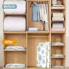 4/6pcs Vacuum Compression Storage Bags, Sealed Storage Containers For Clothes, Blankets, Shirts,   Wardrobe, travel must have 3