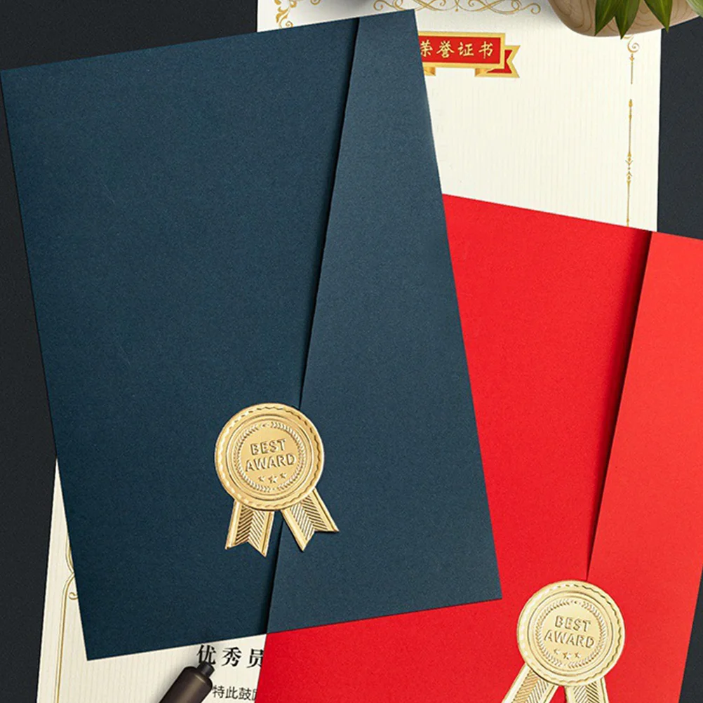 

Honor Certificate Shell Decorative Cover Hard Protector Holders Award Frame Paper Document