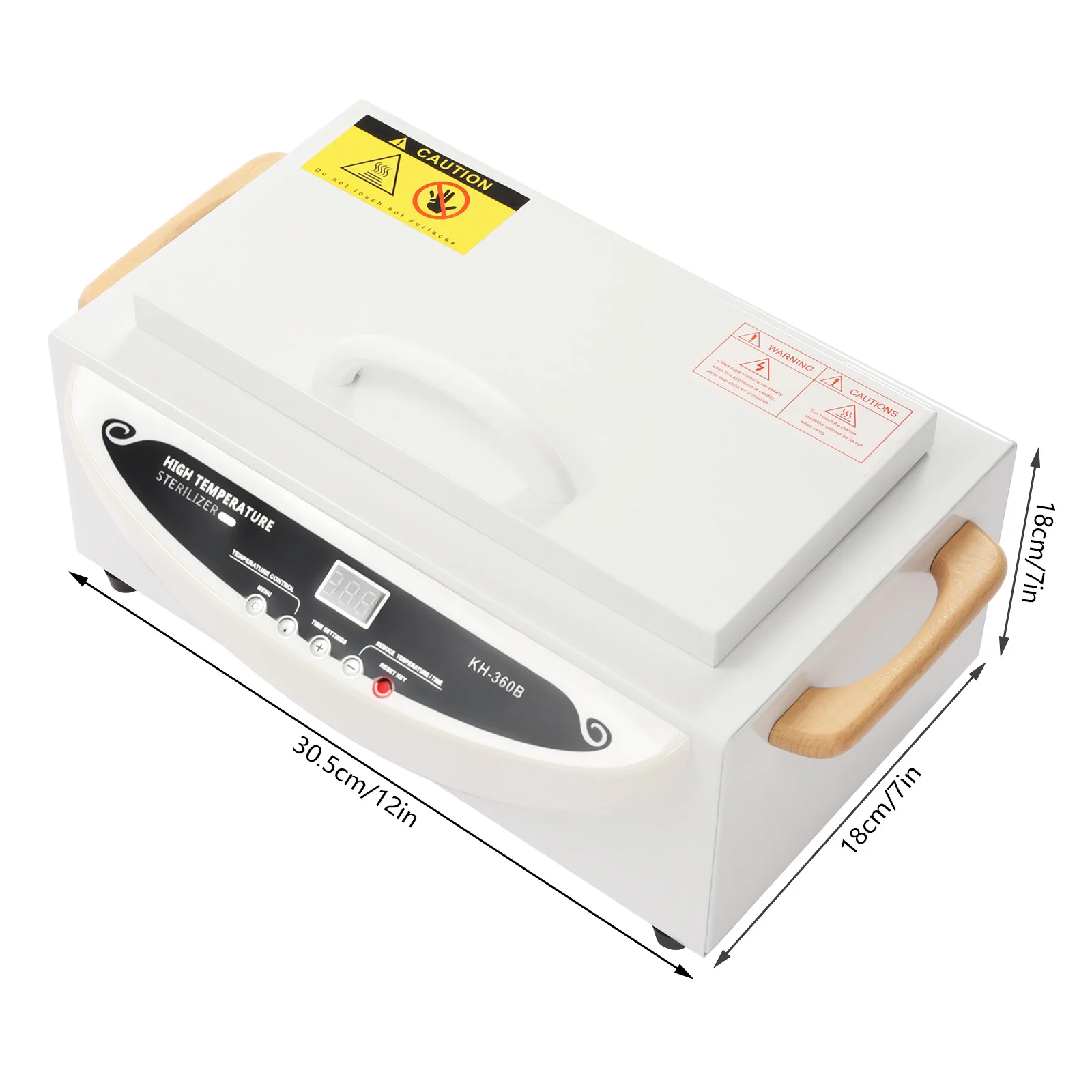 Sterilisationsgerät für Nagelwerkzeuge 500 W – Heißluftsterilisator