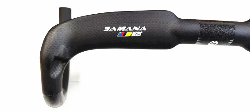 SAMANA Carbon Fiber Road Bike Bend Handlebar 31.8x400/420/440mm