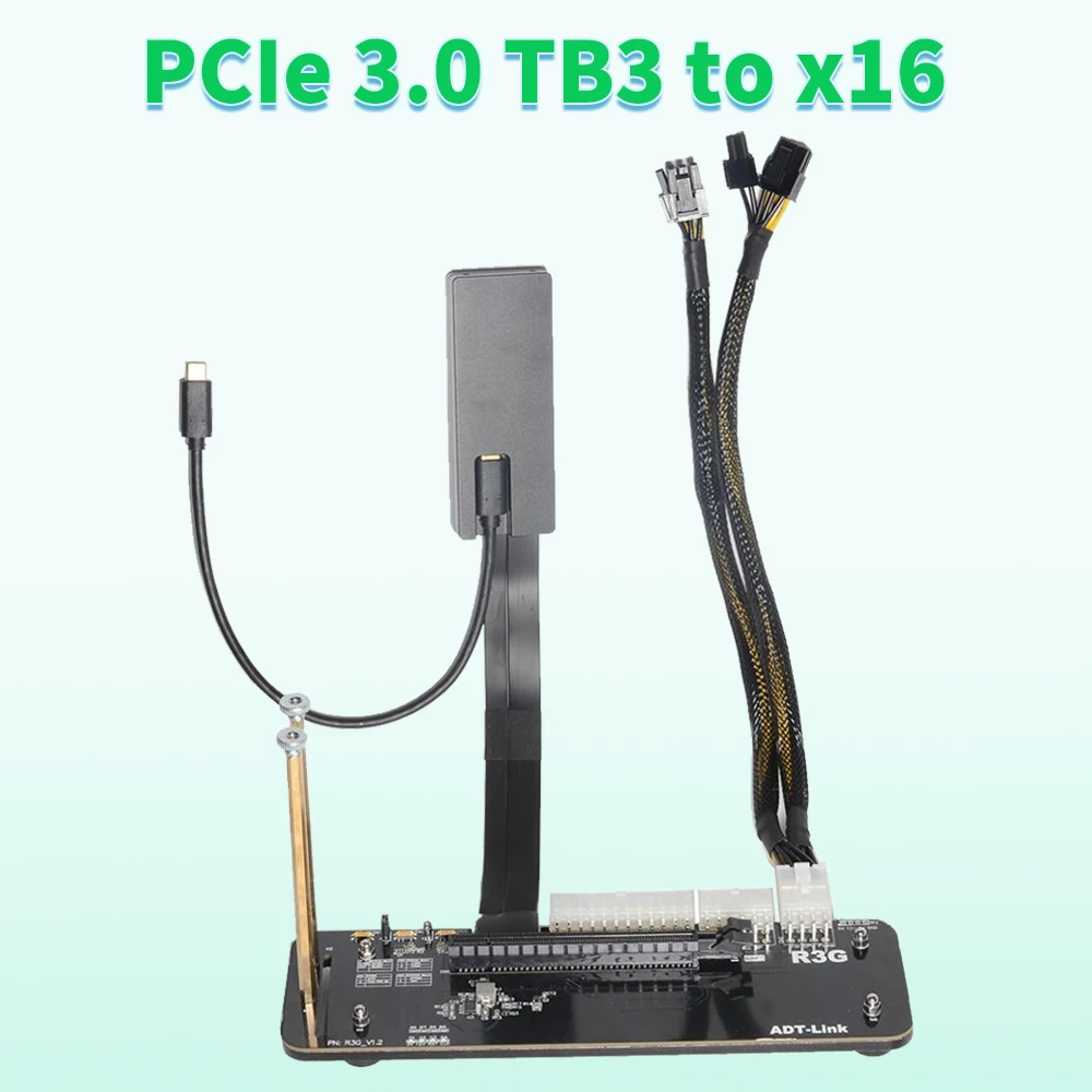 R43Sg-Tb3 Pcie X16 Pci-E Cavo Di Prolunga Da X16 A Tb3 Cavi Pci-Express Adattatore Egpu Docking Station Per Scheda Grafica Tb 3