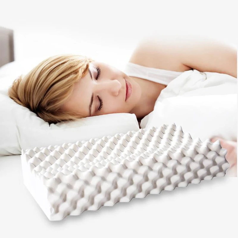 Natural Latex Pillow Pure Latex Stock Solution Neck Pillows Memory Adult Pillow Thai Children Latex Pillow 3