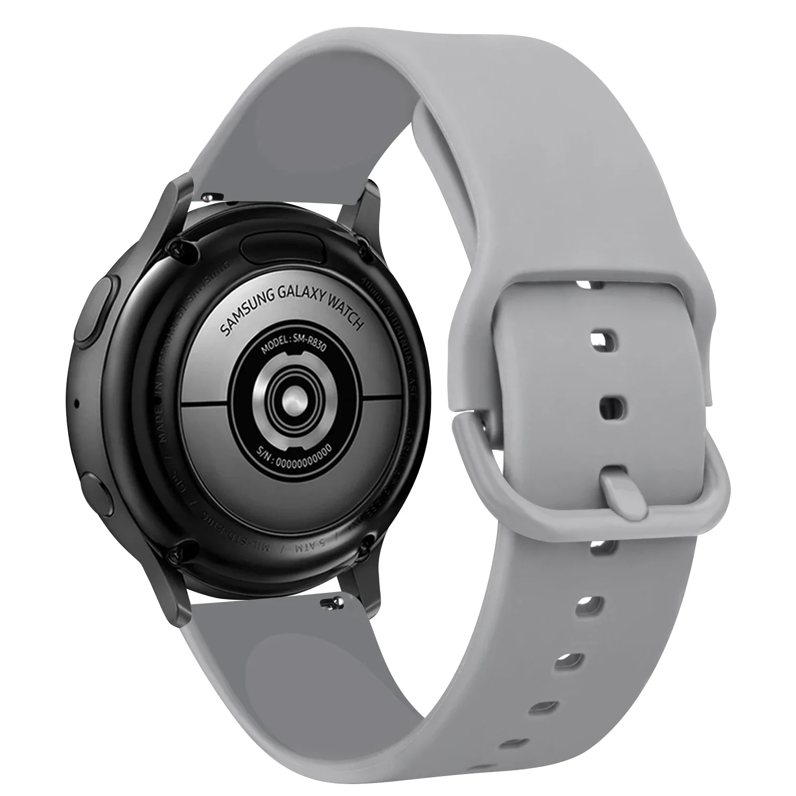 Silicone Smartwatch Strap - Soft Bracelet Wristband for Enhanced Comfort