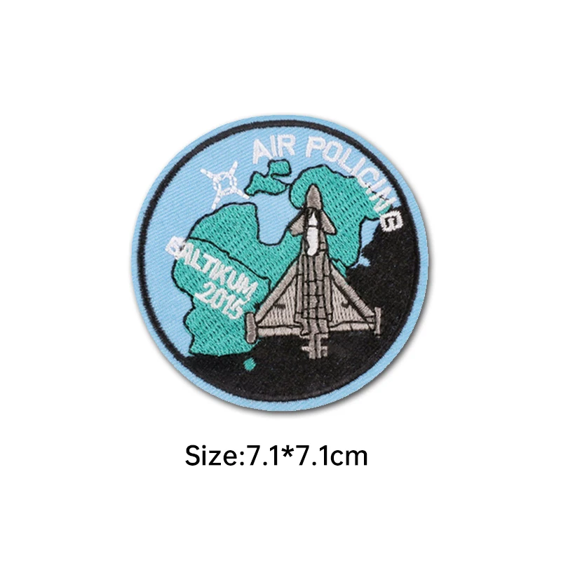 rocket logo aerospace spacecraft embroidery patch for clothes applique  Ironing Decorative DIY Badges patches clothes Accessories