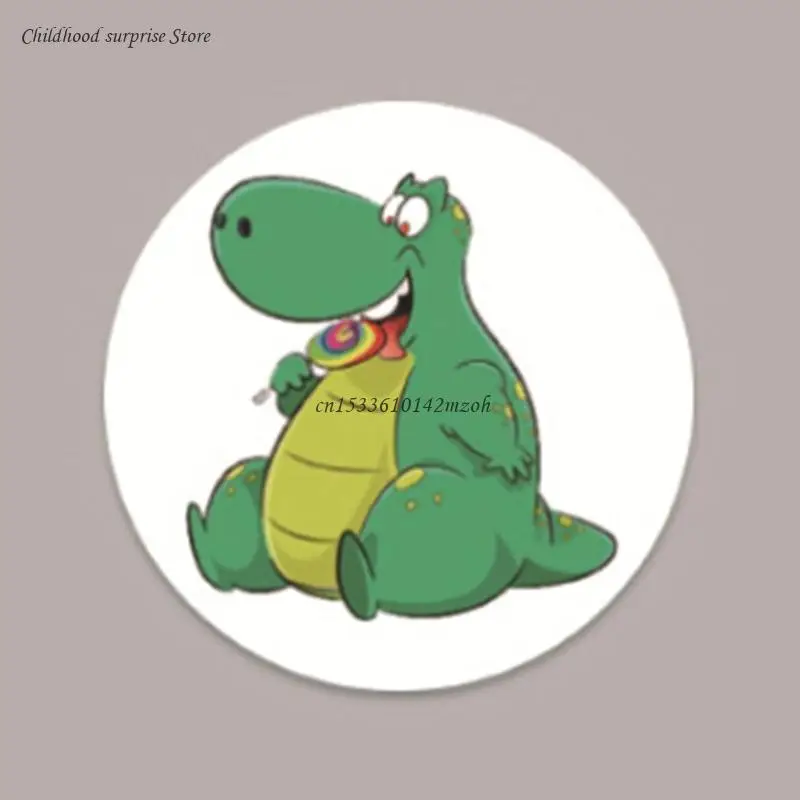 

Cartoon Dinosaur Pattern Potty Training Stickers Potty TargetStickers Toilet Color Changing Pee Stickers for Baby Dropship