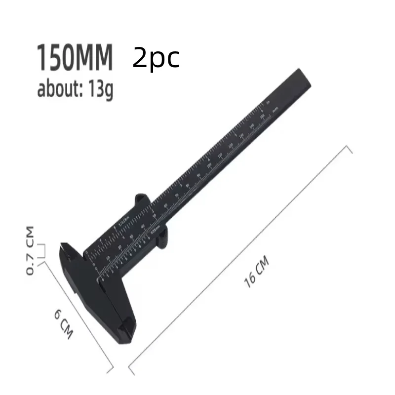 Vernier Caliper Plastic Student Experimental Measurement Tool